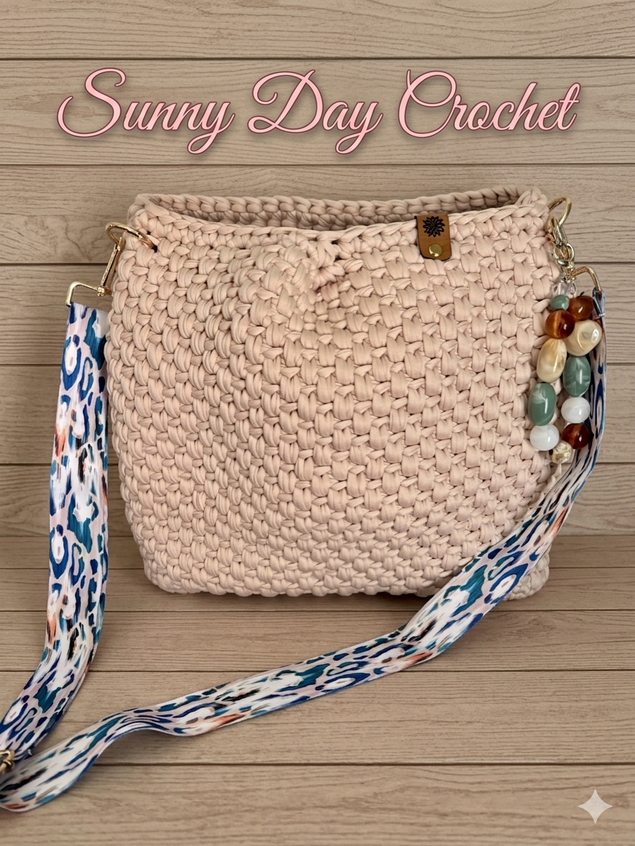 Large pleated bag
