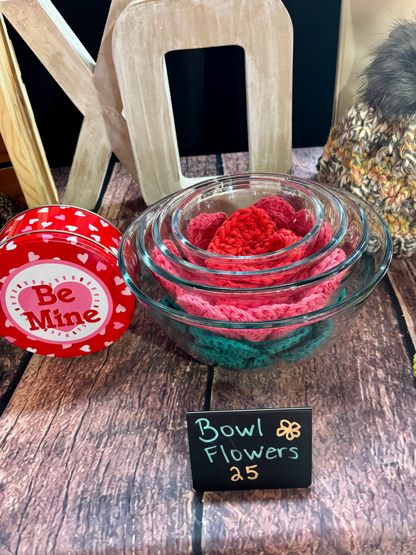 Bowl flowers
