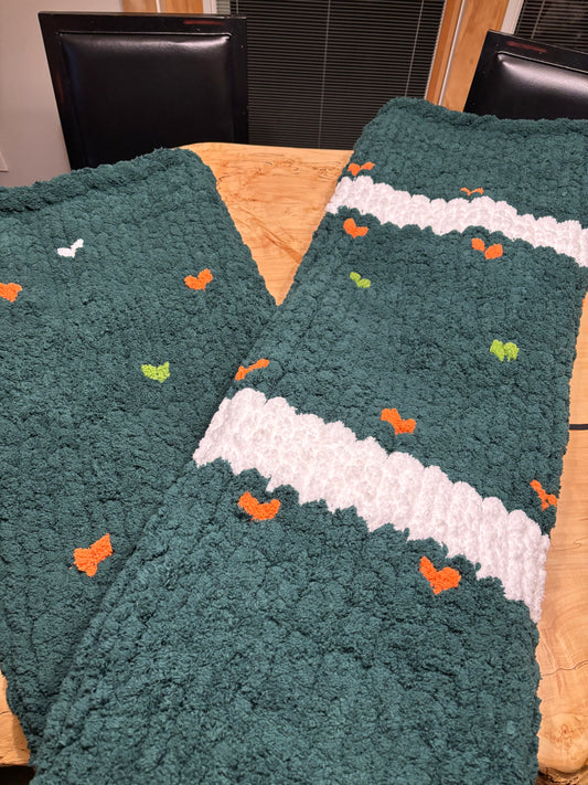 Irish baby blanket